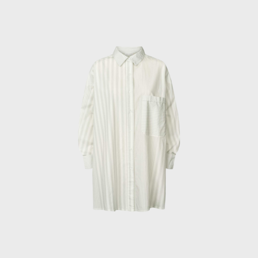 Rabens Saloner - Bobbie stripe oversized shirt