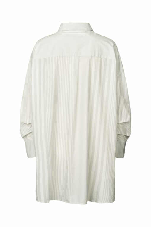 Rabens Saloner - Bobbie stripe oversized shirt - Image 5