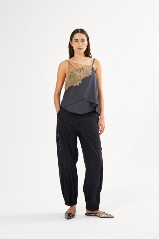 Rabens Saloner - Sheer lace camisole top - Image 2