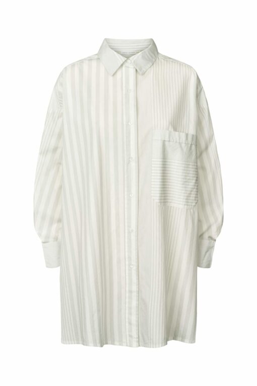 Rabens Saloner - Bobbie stripe oversized shirt - Image 4