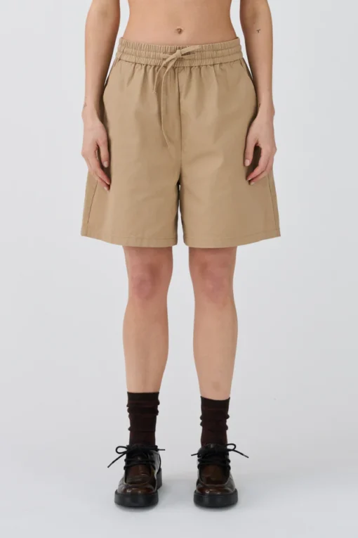 IVY - Morisette Tie Shorts, Khaki - Image 4