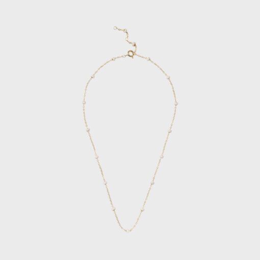 Enamel – Lola Bold Necklace Hvid