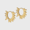 Enamel - Sunshine Leaves Guld