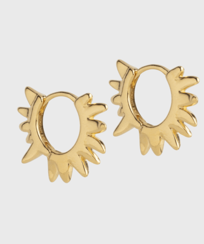 Enamel - Sunshine Leaves Guld
