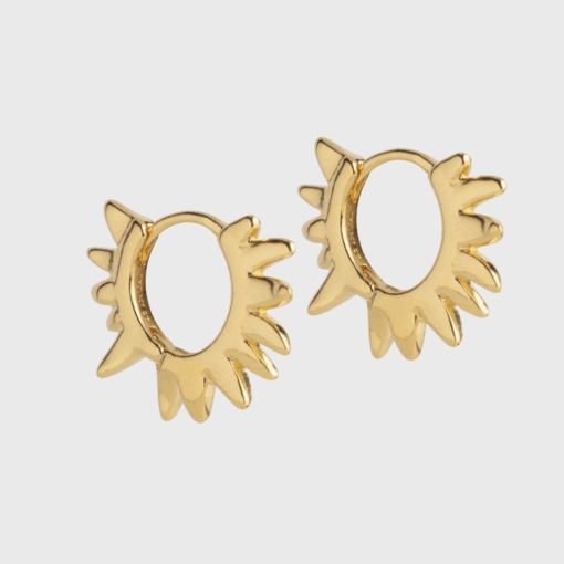 Enamel - Sunshine Leaves Guld