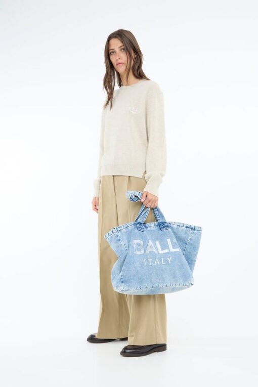 Ball - Prato Denim Bag - Image 5