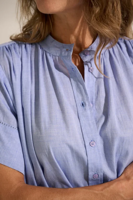 Moshi Moshi Mind - June Shirtdress Chambray - Image 3