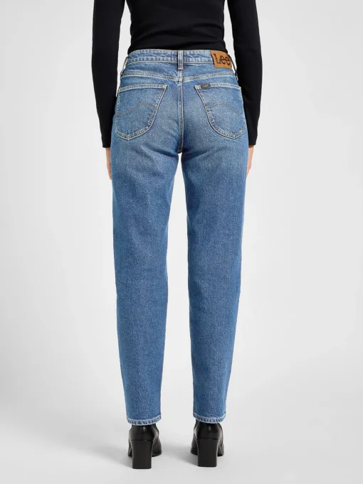 Lee - Carol Mom Jeans, Classic Denim - Image 3