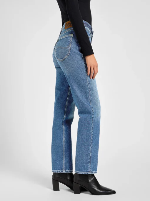 Lee - Carol Mom Jeans, Classic Denim - Image 4
