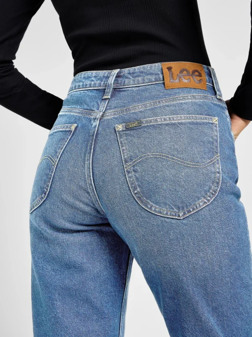 Lee - Carol Mom Jeans, Classic Denim - Image 5