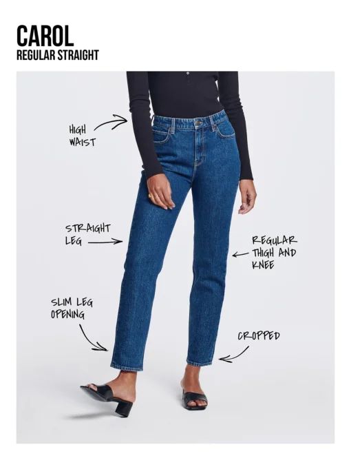 Lee - Carol Mom Jeans, Classic Denim - Image 6