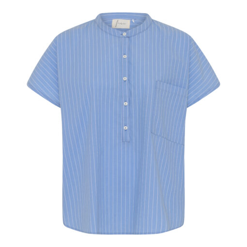 Frau – Colombo SS Top BD, Hydrangea stripe - Image 2