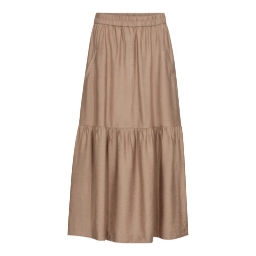 Co’Couture – HeraCC Gispy Skirt, Nude - Image 6