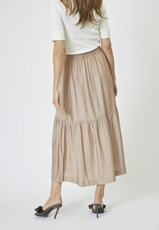 Co’Couture – HeraCC Gispy Skirt, Nude - Image 3