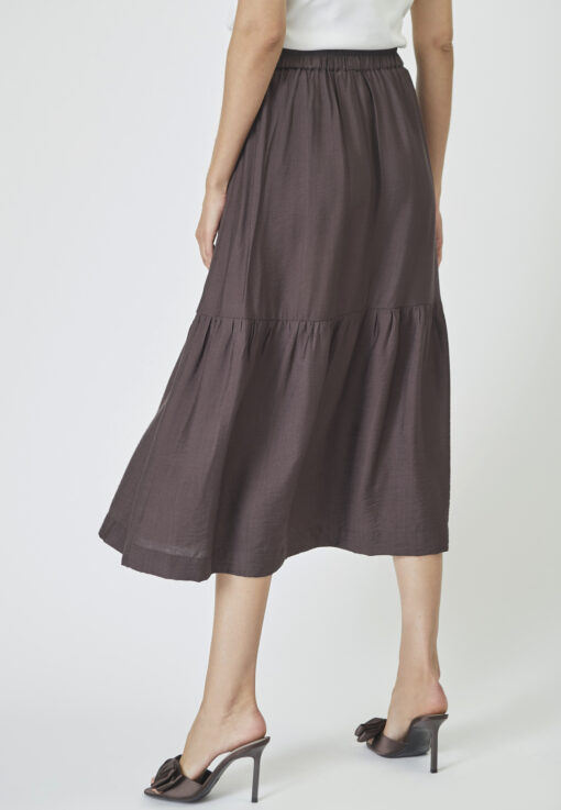 Co’Couture – HeraCC Gispy Skirt, Mocca - Image 3