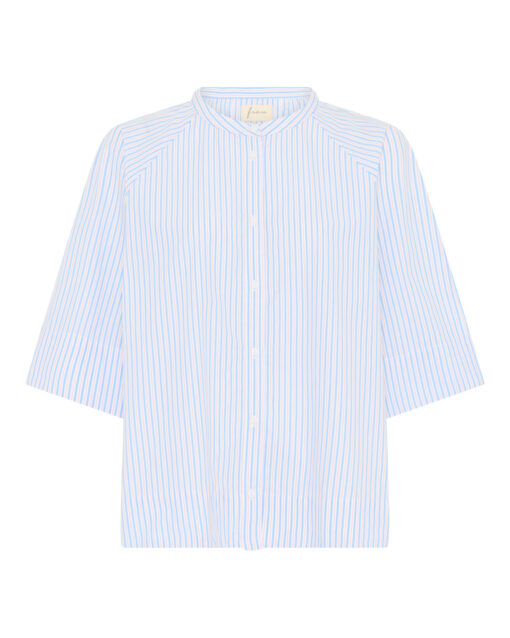Frau –  Abu Dhabi shirt BC, Blue Cameo Stripe - Image 3