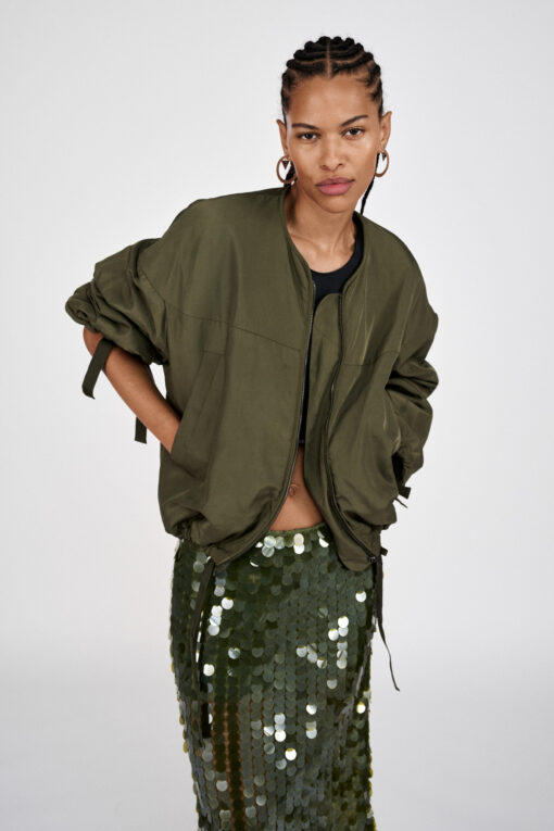 Rabens Saloner - Glod Arched Jacket, Army Green - Image 2
