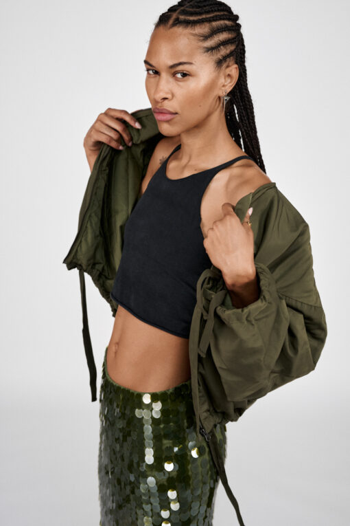 Rabens Saloner - Glod Arched Jacket, Army Green - Image 5