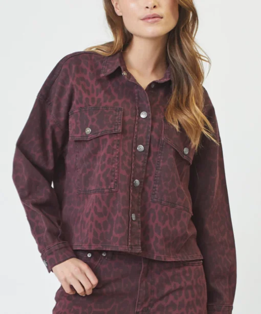 Co'Couture - Leo Denim Crop Skjorte - Image 2