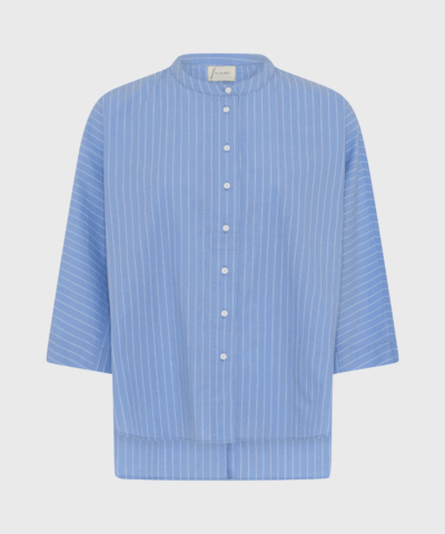 Frau - Seoul short shirt BD, Hydrangea stripe