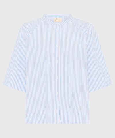 Frau –  Abu Dhabi shirt BC, Blue Cameo Stripe