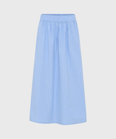 Frau – Helsinki ankle skirt BD, Hydrangea stripe
