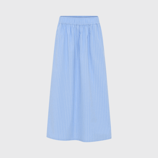 Frau – Helsinki ankle skirt BD, Hydrangea stripe