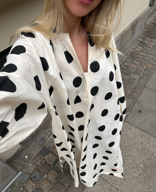 Sissel Edelbo - Lara Black Dot Dress - Image 5