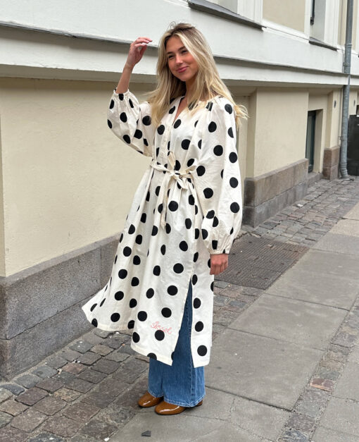 Sissel Edelbo - Lara Black Dot Dress - Image 4