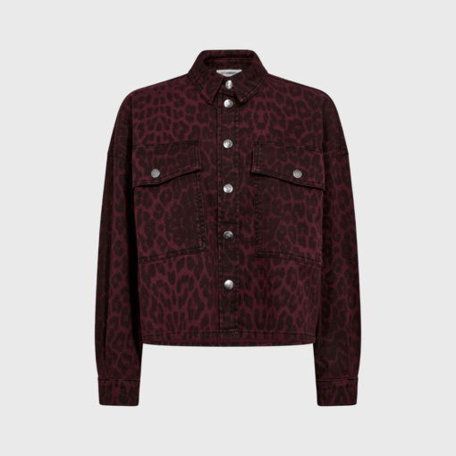 Co'Couture - Leo Denim Crop Skjorte