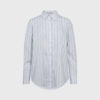 Haute L’amitié - Fine Line Twist Bow Shirt