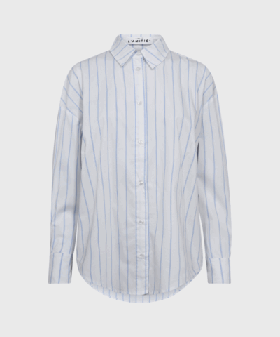 Haute L’amitié - Fine Line Twist Bow Shirt