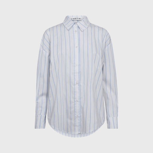 Haute L’amitié - Fine Line Twist Bow Shirt