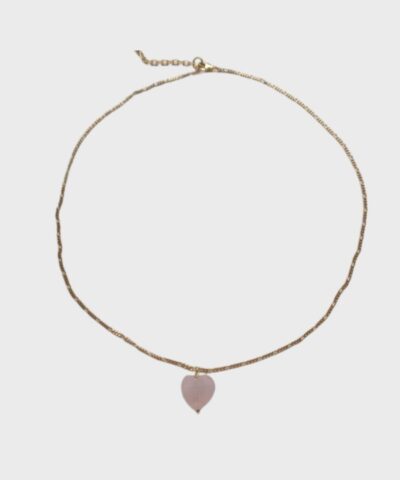 Stine A - Amour Necklace Rose Quartz