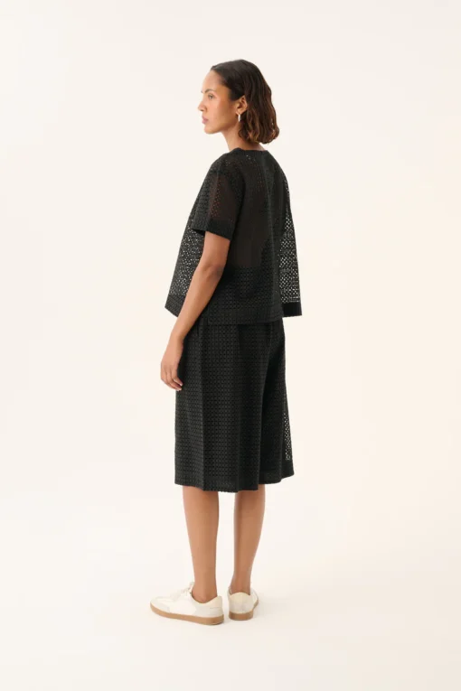 Rue de Tokyo - Perley Broderie Anglaise Shorts - Image 3