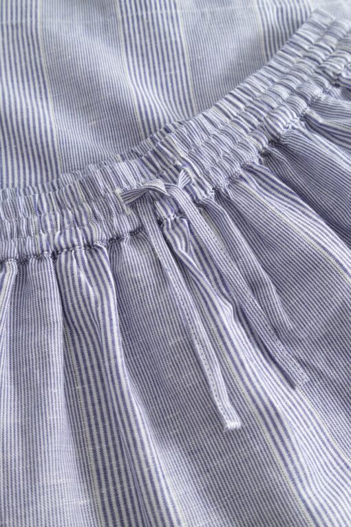 Rue De Tokyo - Poruka Light Linen Stripe - Image 5
