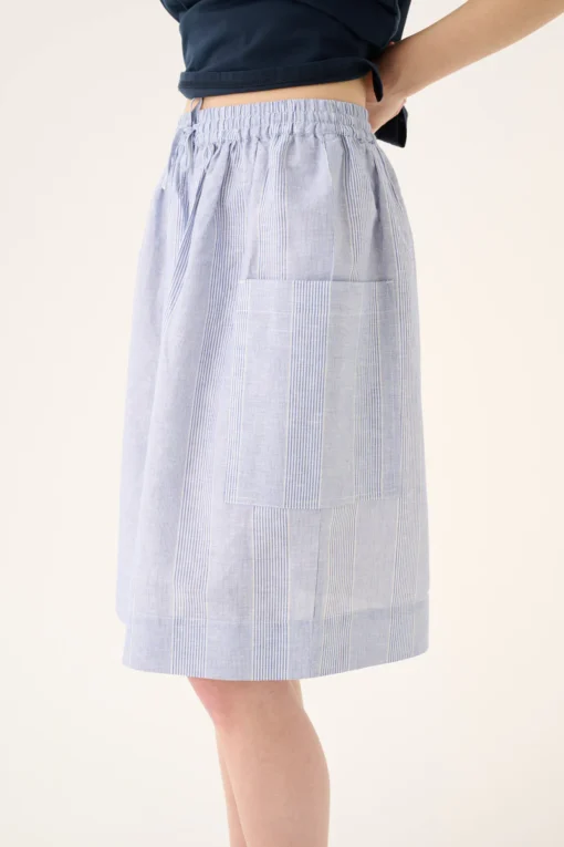 Rue De Tokyo - Poruka Light Linen Stripe - Image 2