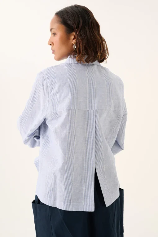 Rue De Tokyo - Shika Light Linen Stripe - Image 3