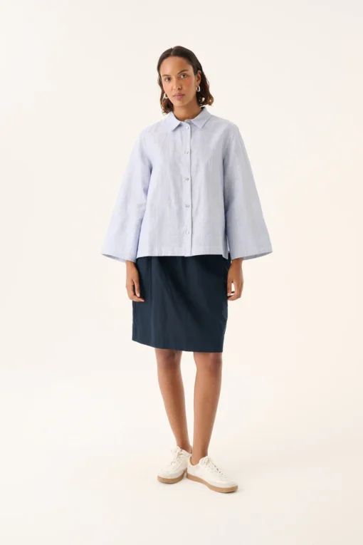 Rue De Tokyo - Shika Light Linen Stripe - Image 2
