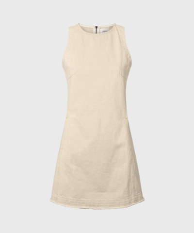Rabens Saloner - Lizl Denim Dress, Ecru