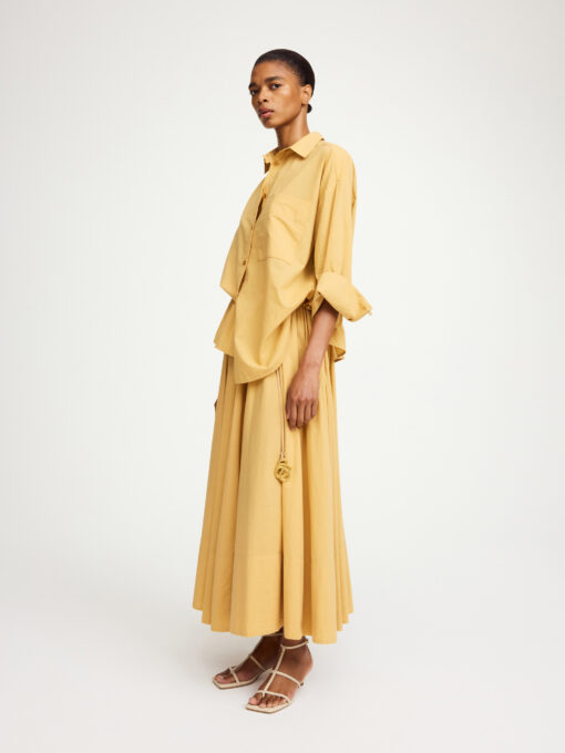 By Malene Birger – Derris Shirt, Light camel - Image 2