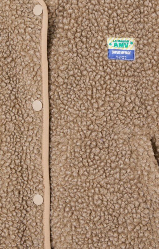 American Vintage – Hoktown Vest, Melange Nutmeg - Image 2