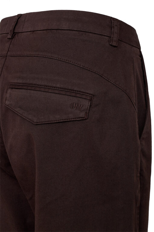 IVY – Karmey Chino Wide Pant, Expresso - Image 4