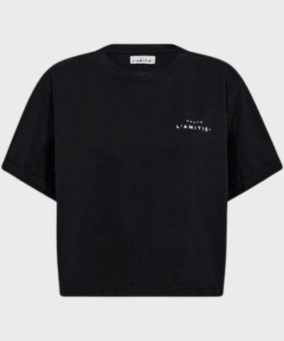 Haute L ' Amitié - Crew Neck Crop Tee