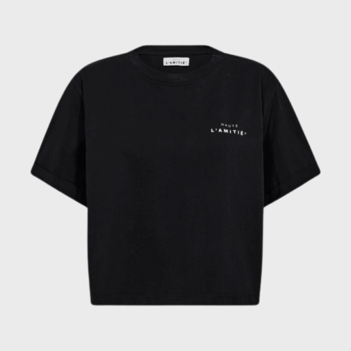 Haute L ' Amitié - Crew Neck Crop Tee