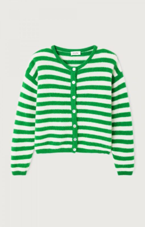 American Vintage – Vitow Cardigan, Trefle raye