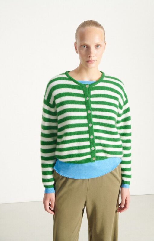 American Vintage – Vitow Cardigan, Trefle raye - Billede 2