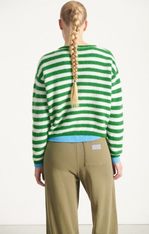 American Vintage – Vitow Cardigan, Trefle raye - Billede 5