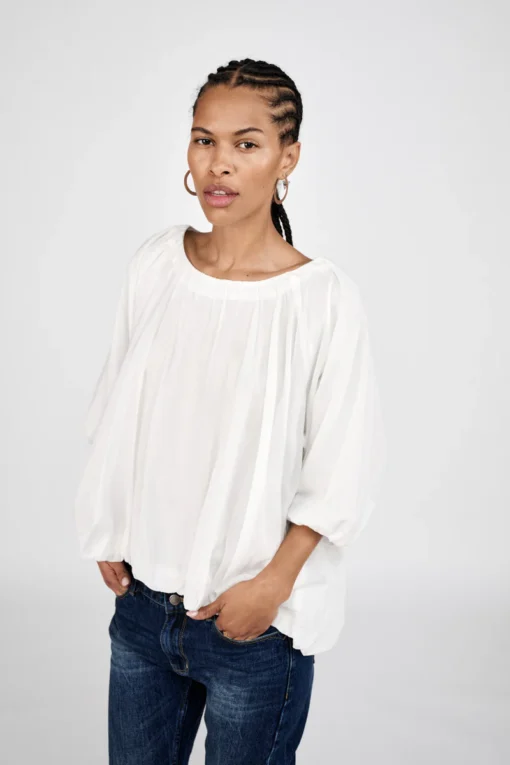 Rabens Saloner - Voile Cloud Bluse - Image 2