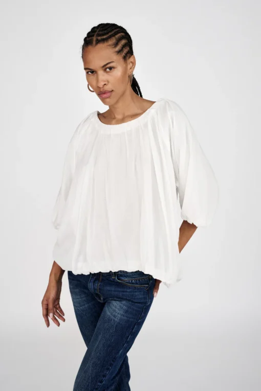 Rabens Saloner - Voile Cloud Bluse - Image 3